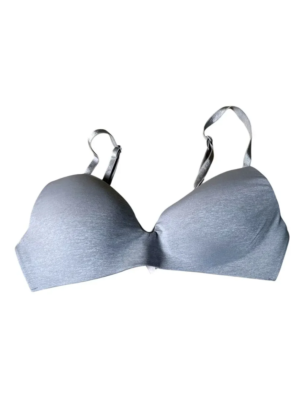 Victoria's Secret Bra Womens 32C Gray T-Shirt Molded Lightly Lined Seamless